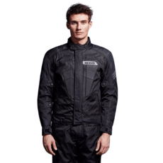 NERVE NTJS-02 防摔衣 防風防水面料 五件式護具, 3XL