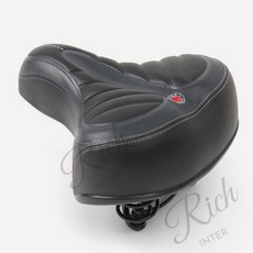 스포티브 스프링 자전거 안장(블랙), 상세페이지 참조, 1개