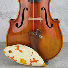 트리센트 어린이 바이올린 턱받침 커버 핸드메이드 패드 학원 레슨 연습용 초보 기초 배우기, 1개, 어린이 Bno22