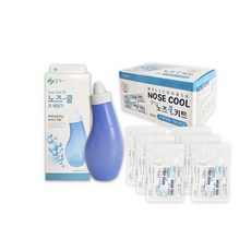 노즈쿨 코세척기 세정기 비강 청소 키트 기기+분말(60포), 1세트