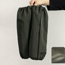 달리앤달리 작업용 미술용 방수 방유 공방 팔토시 끈조절 패션 토시, 다크카키