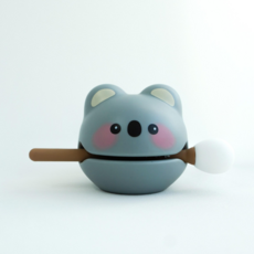 아미울 소품 목탁 불교 귀여운 명상 미니, 코알라