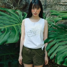 아레나 여성 비치 하의 그린웨이브 2부 팬츠 (A5BL1PW04KHA) 456192, 90(66), KHA