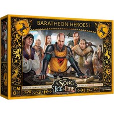얼음과 불의 노래 테이블탑 미니어처 게임 바라테온 스타터 세트 라이즈 오브 더 스태그 성인용 전략 14세 이상 2인 4560분 플레이타임 CMON 제작, Baratheon Heroes I, Baratheon