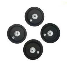 隔膜墊圈進水口密封墊片4件組，橡膠材質耐用防漏水，通用型簡易安裝, 1個, 直徑27mm配白色塑料（4個）