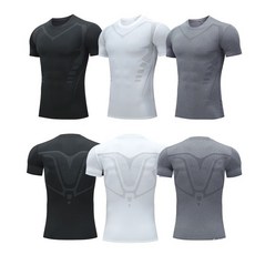 運動緊身衣 短袖健身上衣 速幹 健身緊身衣 男 運動 健身服 跑步 訓練 健身衣