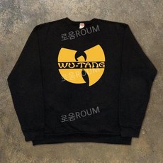 WU-TANG 우탱 클랜 가을 겨울 프린트 긴소매 티셔츠 유니섹스 맨투맨