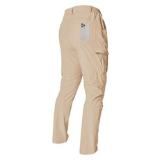 남성용 작업 바지 하이킹 카고 방수 통기성 경량 스트레치 빠른 건조 아웃도어 여름 바지 라이트카키 34 121071