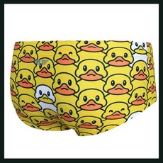 커플 여행 예쁜수영복 고급소재 수영복 브랜드jkuss 비덕옐로우 노란오리 캐릭터 남성 숏사각 남자수영복 연수반 상급반