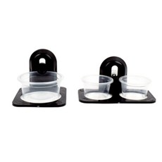 파충류 먹이그릇 벽붙이 크레스티드게코 밥그릇, 1구, 1개