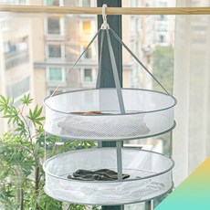 고급형 다용도 접이식 건조망 걸이형 휴대용 빨래망 캠핑설거지망, 상세페이지 참조, 1개, 1단