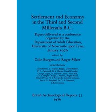 (英文圖書)Settlement and economy in the third and second millennia BC: papers delivered at... 平裝版, British Archaeological Repo..., English