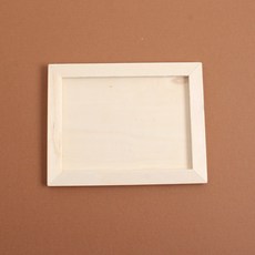 [아이디몬] 사각 나무액자 만들기 꾸미기 포토프레임 사진틀, 1개