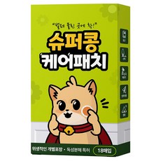 슈퍼콩 케어패치 모기 벌레 물림 패치 18P, 5개