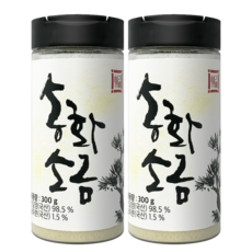 암웨이 송화소금 천일염 덜짠 정기품 몸에 좋은 송화분 600G, 1개