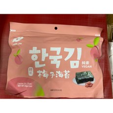 極餐野海苔 梅子口味 純素 32克 台灣製 袋裝, 1個