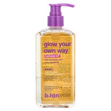 b.tan 나만의 방식으로 빛나는 피부 수분 공급 효과가 뛰어난 페이스 & 바디 젤 236ml (8 fl oz) BTO-03234