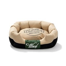 寵物睡墊（四季通用 / 可拆洗 / 優選鐵氟龍面料）, 卡其色, 1個