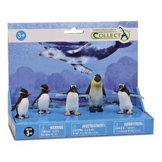 【阿LIN】84061 全新正版COLLECTA 動物模型玩具 極地動物企鵝, 1個