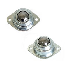 dwtech 회전 볼 캐스터 롤러 구슬 미니 바퀴 360도 회전형 15.8mm (5/8) 철, 1개