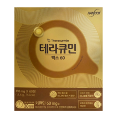 테라큐민 맥스 60 나노화 커큐민 정제 18g, 1개, 60정