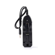 누본 18650 배터리 충전기 1 2 4 슬롯 AC 110V 220V 10440 14500 16340 16650 14650 3 7V 충전식, As the show