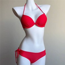 【熾熱沙灘】針織長裙氛圍感海島度假泳衣比基尼小胸鋼托聚攏性感