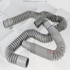 세탁기 배수구호스 구형 신형 세탁기배수구호스3M, 구형 소, 1개