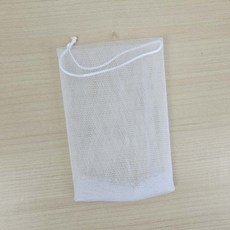 자투리비누망 조각비누그물망 거품망 건조주머니, 1개
