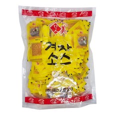 태산 맛미 겨자소스 3g, 600g, 1개