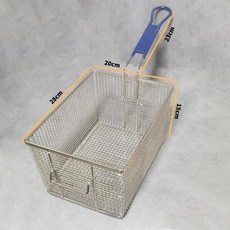 스텐철망 직사각형 기름 스텐 채반 튀김, 1개, 904 강화 켓