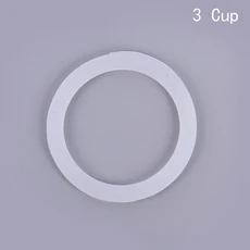 냄비용 실리콘 씰 링 유연한 와셔 가스켓 주방 커피 메이커 액세서리 부품 2 개, 01 3 cup
