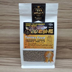 烏龜飼料 蟹黃龜仙糧 Js絕色 龜仙糧 澤龜飼料 蟹黃口味 烏龜, 1個, 250g