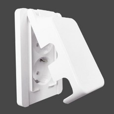 전기용품 전기 방우 플러그 벽 매입 2구, 낱개