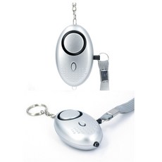 호신용 경보기 휴대용 호신용품 여성 화이트 방범 벨 키링 형 세이버 부엉이 알림벨 위험, 로즈골드