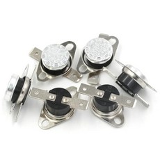 다중 온도 KSD301 바이메탈 온도 조절기 0 ° C-200 ° HVAC 기기 산업용 C 열 스위치 45C 60C 70C 85C 95, 02 정상 닫기, 06 160C