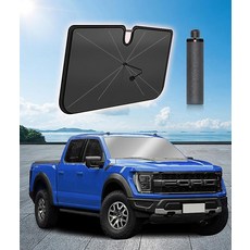 LOXP [2025 업그레이드 심리스 풀 커버] 차량용 앞유리 햇빛 가리개 우산 [나노 아이스 크리스탈 코팅] 햇빛 및 열로부터 자동차 내부 보호 접이식 전면 창문 햇빛 가리, L