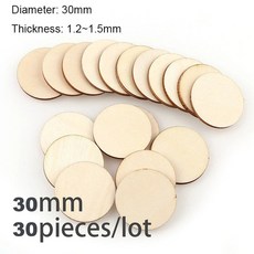 직경 10cm DIY 목재 공예 그림에 자연 미완성 라운드 나무 조각 서클 디스크 크리스마스 장식