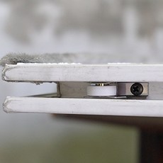 방충망로라 하이샷시용 CB, MF-115A 12mm, 1개