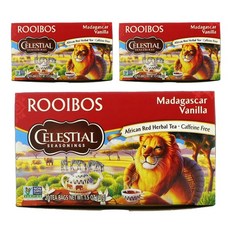 셀레셜시즈닝스 루이보스 아프리칸 레드 허브 무설탕, 2.1g, 20개입, 3개