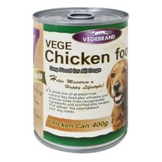 강아지 원형캔 닭고기 400g 1P 반려견 습식 사료 간식/강아지캔 강아지간식, 1개