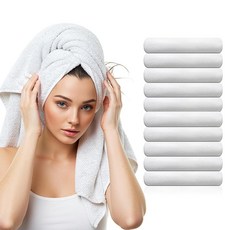 Qianyu 10팩 일회용 목욕 타월 빠른 건조 일회용 바디 타월 대형 압축 타월 휴대용 여행 캠핑 타월 (139.7 x 69.8cm(55 x 27.5인치)) 호텔 출장 수영