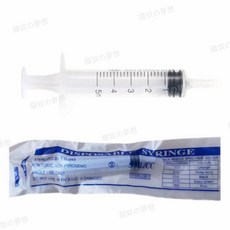 寵世界 寵物餵食針筒 液體分裝 寵物餵藥 餵奶針筒 分裝針筒 化妝品分裝 餵藥器, 1個, 【針筒】5ML(獨立包裝), 5ml