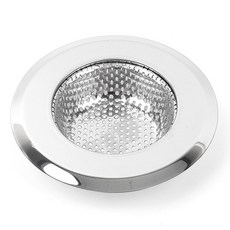 작은 싱크대 배수구 전용 망사 타공 싱크볼 거름망 배수망, 1개, 타공형(7.5~10cm전용)