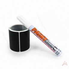 주방 양념통 데코 라벨스티커 마카펜 세트 분류용 방수 네임택 스티커 페인트마커