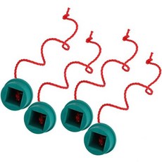 YWBL-WH 4PCS 그린 고무 당구 초크 홀더 스누커 테이블 초크 용기 액세서리, YWBL-WH 4PCS 그린 고무 당구 초크 홀더 스누
