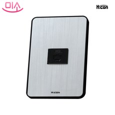 현대 국산 8P 모듈라 1구 8P 하이콘_실버, 10개