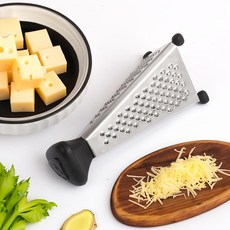 치즈 강판 스테인리스 사면 그레이터 베이킹 주방도구, 1개