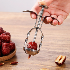 리브문 304 스테인리스 대추씨 제거기, 1개