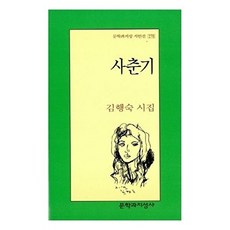 사춘기(문학과지성 시인선 278), 문학과지성사, 김행숙